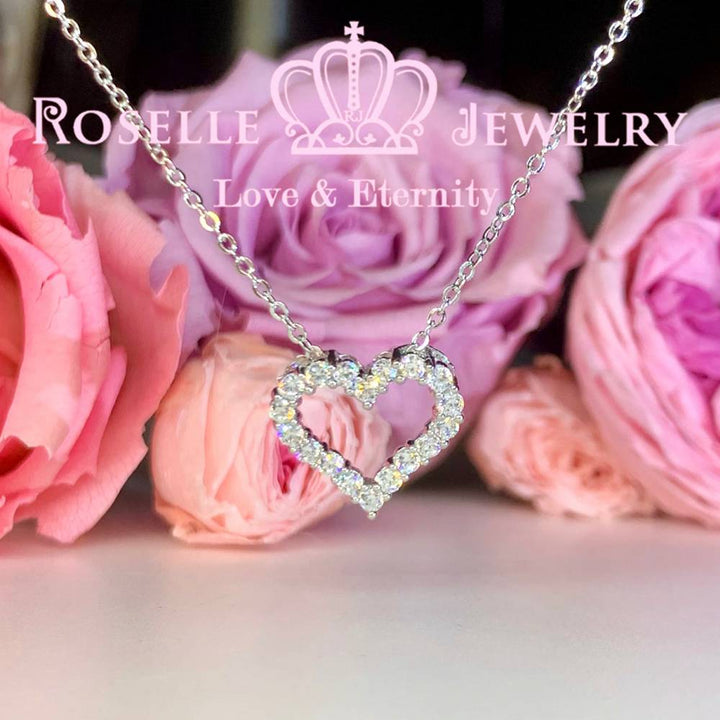 Heart Shape Drop Pendants - HC5 - Roselle Jewelry