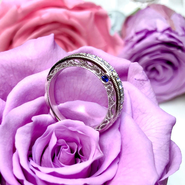 Vintage Wedding Ring - BV2 - Roselle Jewelry