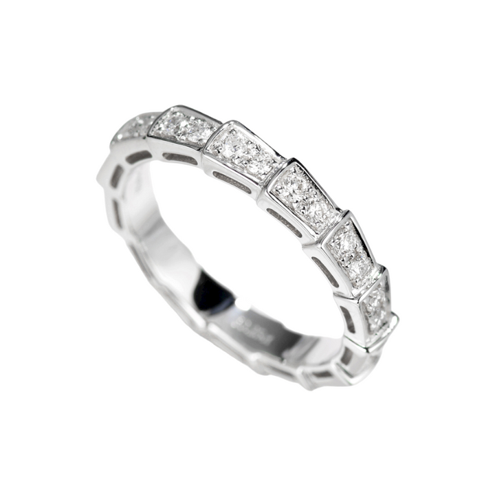 0.3CTW Snake Gradient Eternity Fashion Diamond Band Ring - FR002 - Roselle Jewelry
