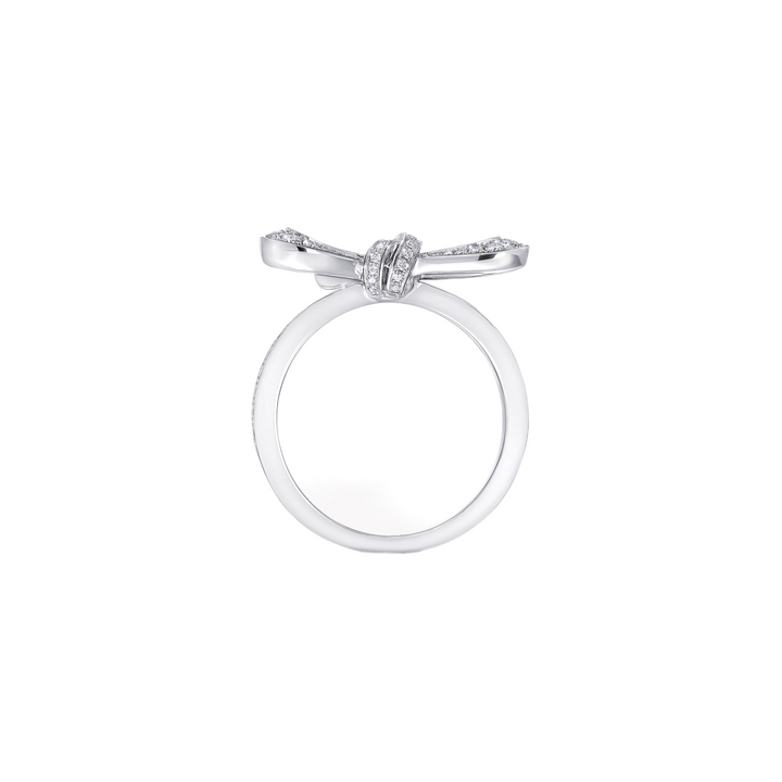 Bow Mini Diamond Fashion Ring [pre order] - SR002 - Roselle Jewelry