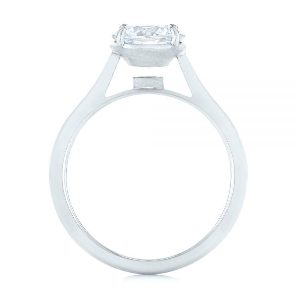 Four Prong Solitaire Diamond Engagement Ring [Setting Only] - EC065 - Roselle Jewelry