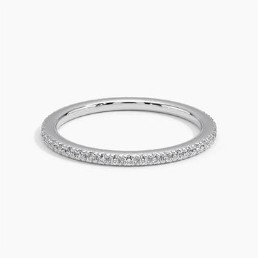0.35ctw Ballad Eternity Diamond Wedding Band Ring - LR25 - Roselle Jewelry