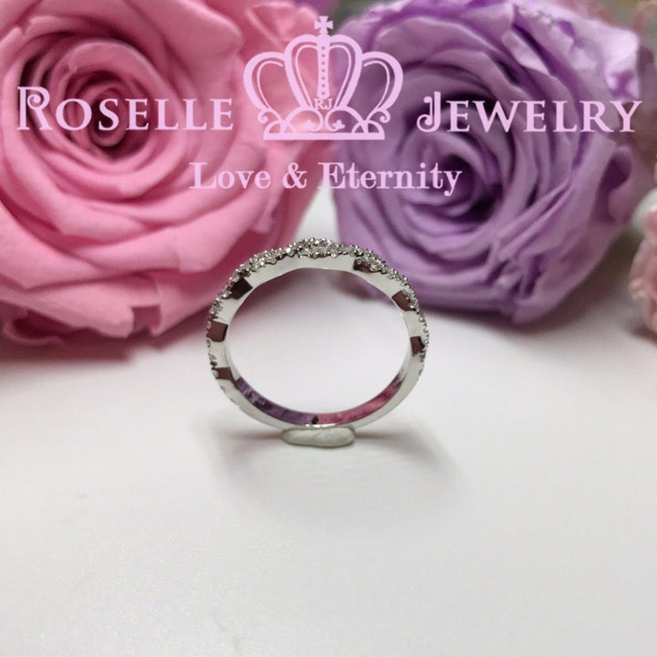Twist Wedding Ring - BA25 - Roselle Jewelry