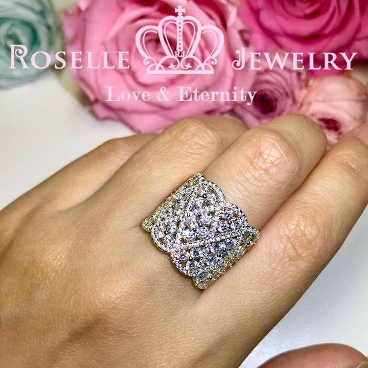 Lace Floral Fasion Rings - BA39 - Roselle Jewelry
