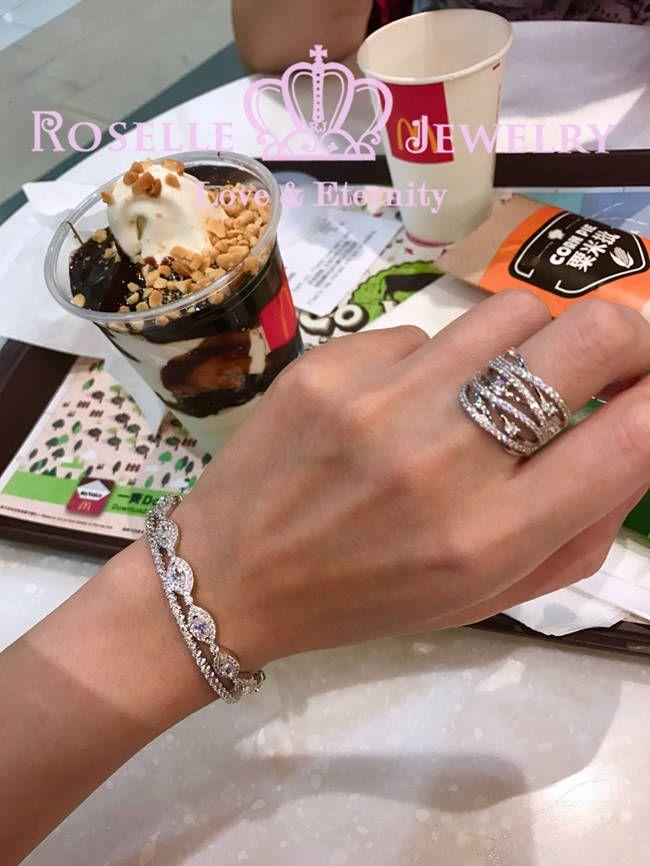 Twist Fashion Ring - BA16K - Roselle Jewelry