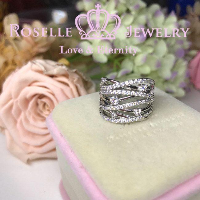 [Clearance] Twist Fashion Ring - BA16 - Roselle Jewelry