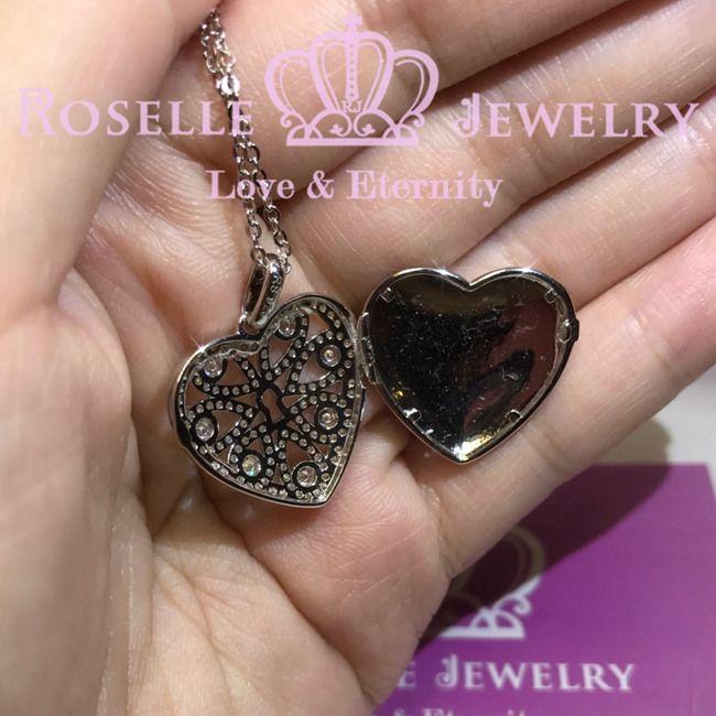 Heart Shape Uncover Pendants - PC1 - Roselle Jewelry