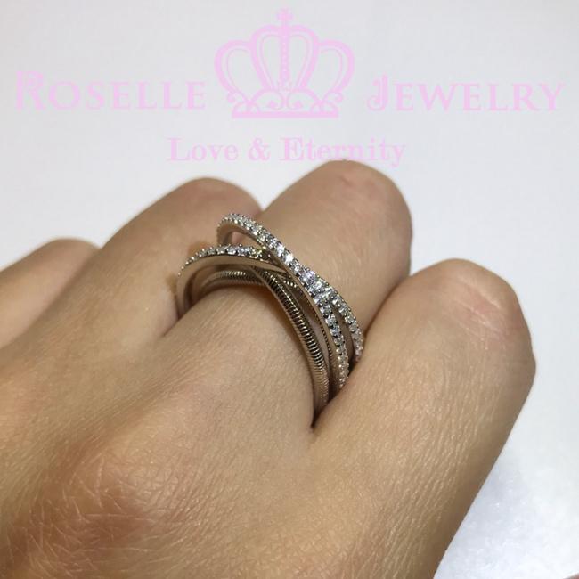 Twist Fashion Ring - BA26 - Roselle Jewelry