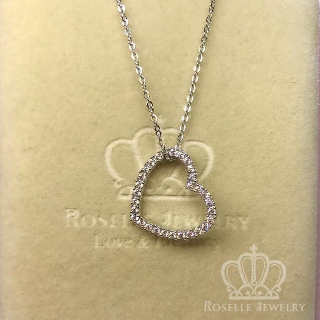 Heart Shape Drop Pendants - HC3 - Roselle Jewelry