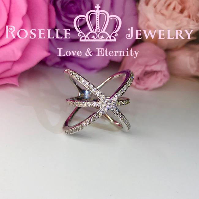 Twist Fashion Ring - BA38 - Roselle Jewelry