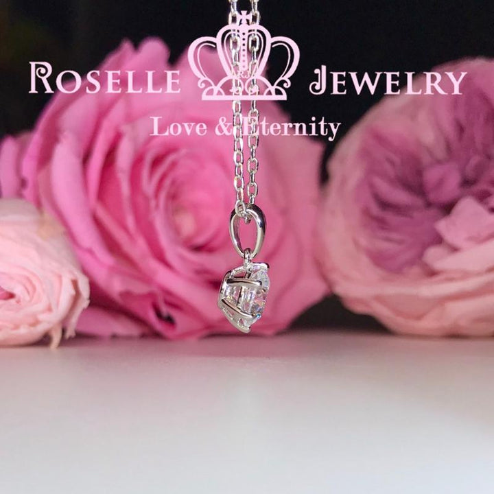 Six Prong Drop Pendants - C11 - Roselle Jewelry