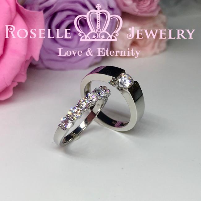 Classic Couple Ring - WM4 - Roselle Jewelry