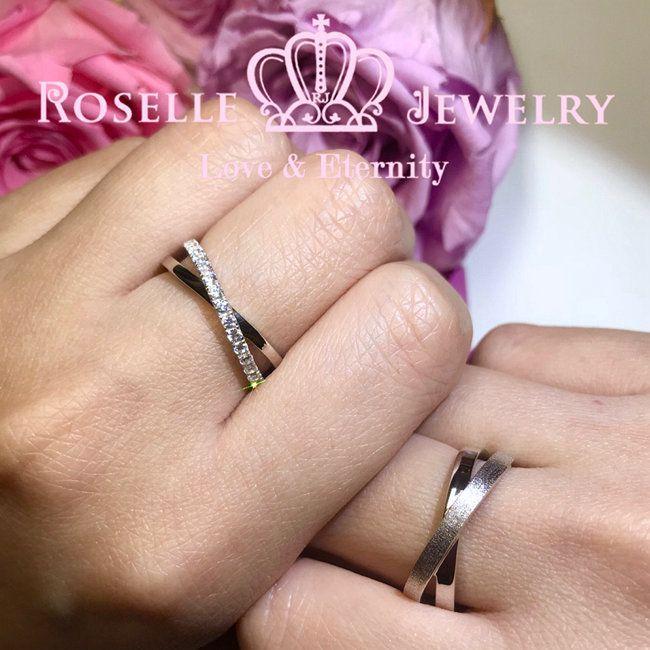 Twist Couple Ring - WM5 - Roselle Jewelry