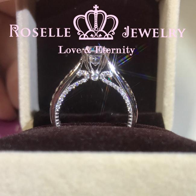 Vintage Engagement Ring - V0 - Roselle Jewelry