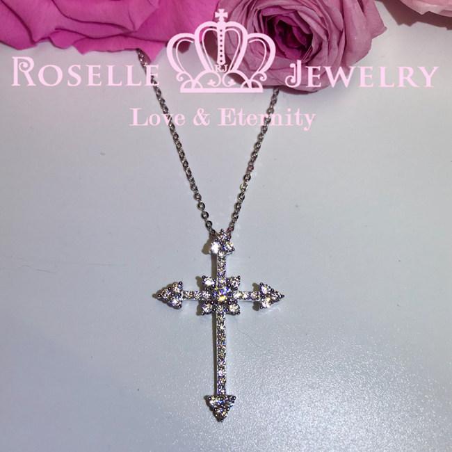 Baroque Cross Pendants - CC3 - Roselle Jewelry