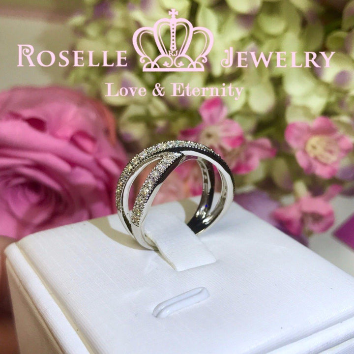 Twist Fashion Ring - BA18K - Roselle Jewelry