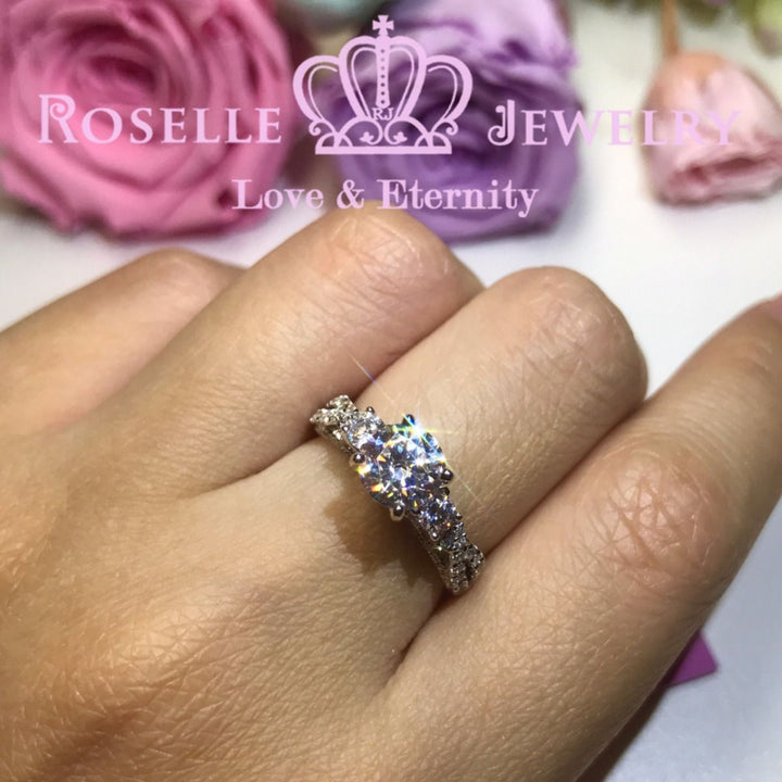 Vintage Engagement Ring - V19 - Roselle Jewelry