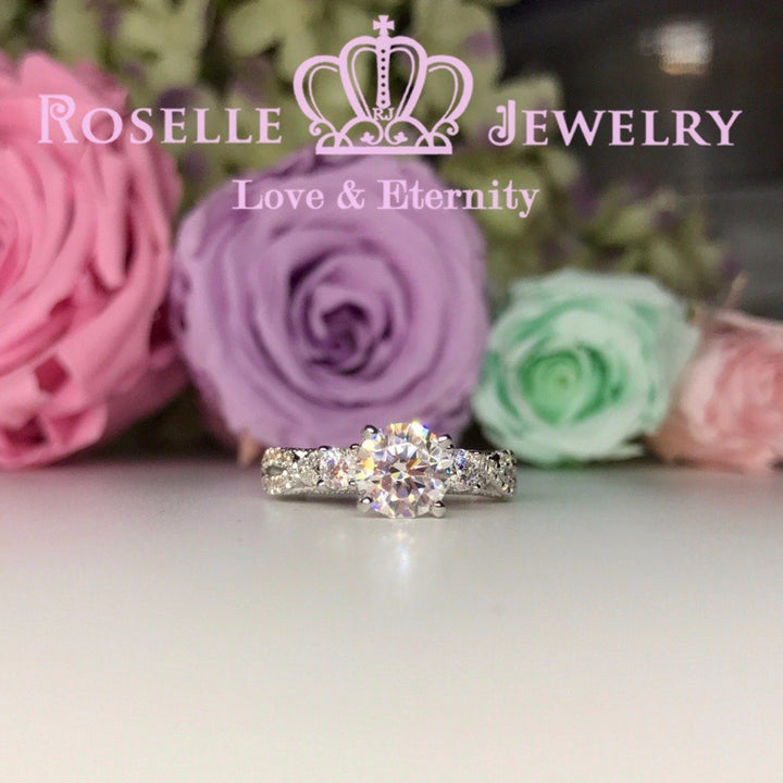 Vintage Engagement Ring - V19 - Roselle Jewelry