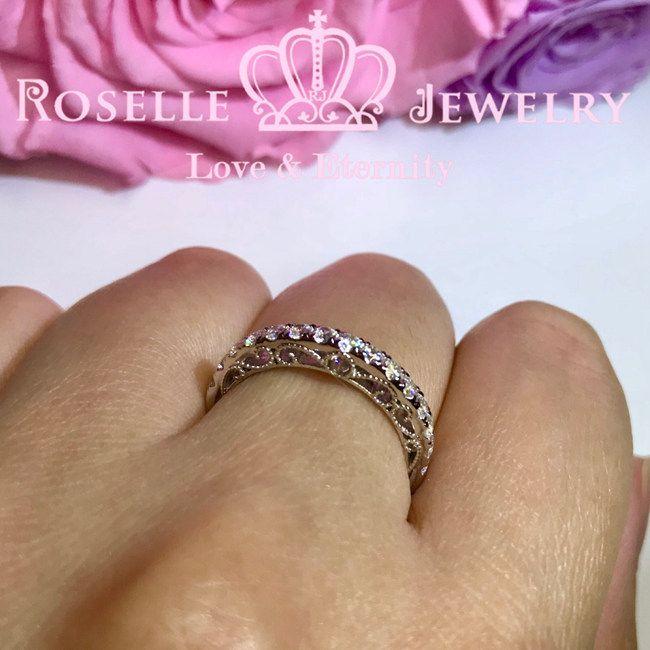Vintage Wedding Band Ring - BV3 - Roselle Jewelry