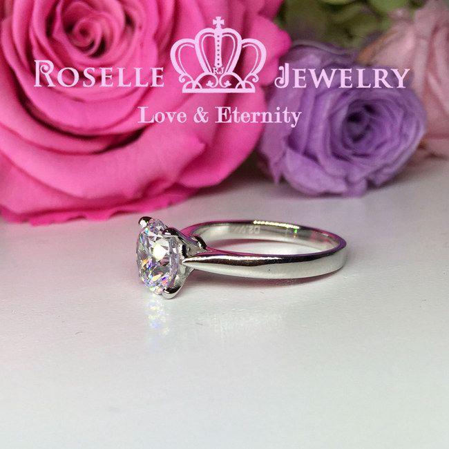 Four Prong Engagement Ring - NT9 - Roselle Jewelry